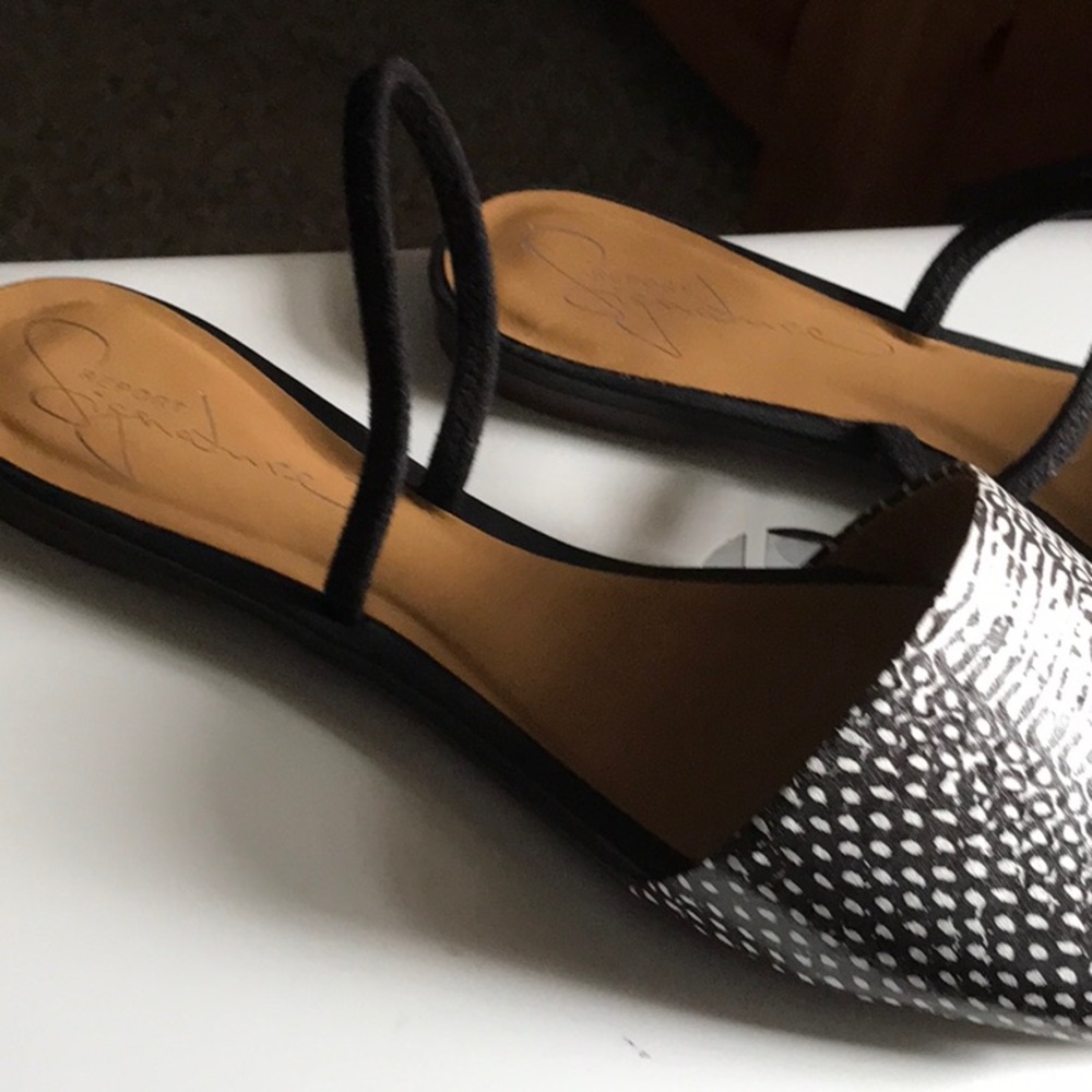 Stylish Black and Silver Women's Sandals